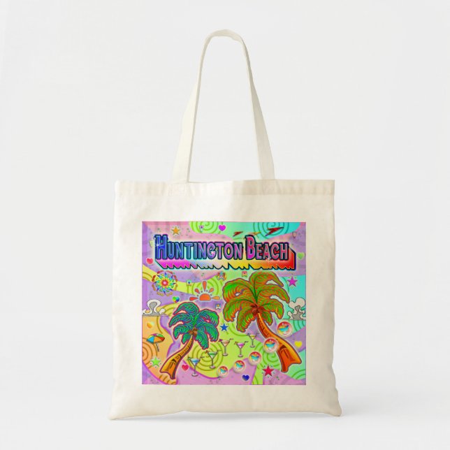 Bolsa tote de viaje a Huntington Beach de Target (Frente)