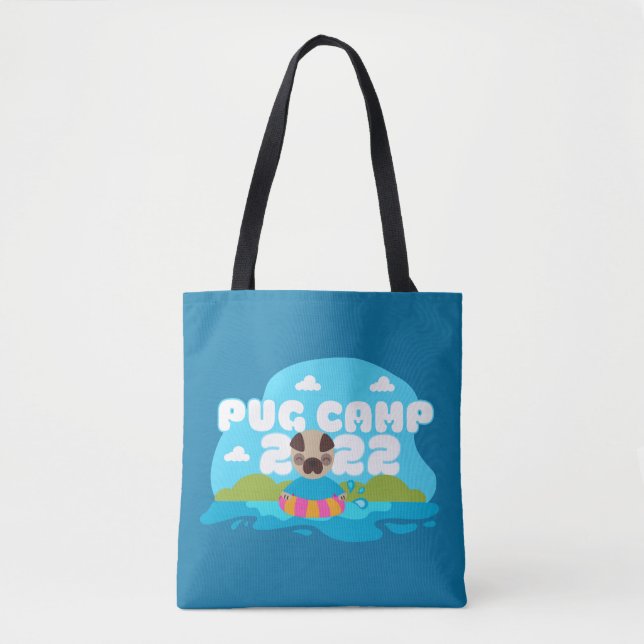 Bolsa Tote del campamento Pug 2022 (Anverso)