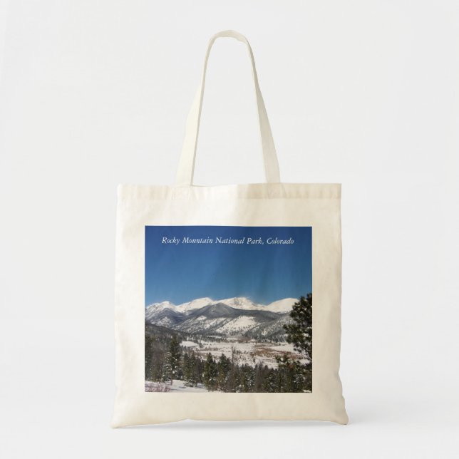 Bolsa tote del Parque Nacional Montañas Rocosas (Frente)