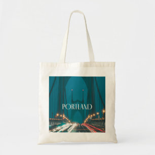 Bolsa Tote del puente Portland Oregon St. Johns