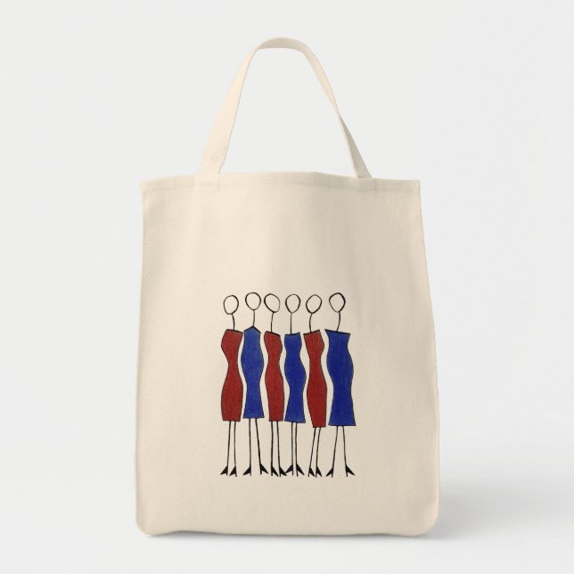 Bolsa Tote (dibujada a mano por caprichos) (Frente)