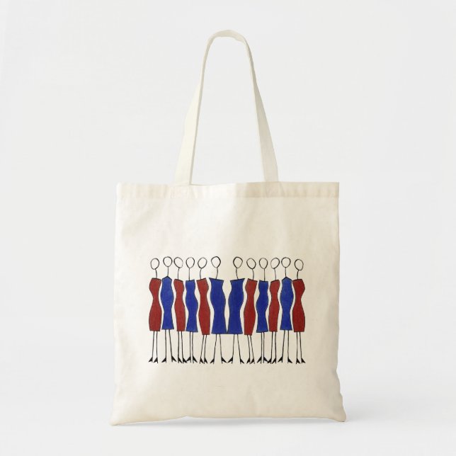 Bolsa Tote (dibujado a mano con doodle) (Frente)