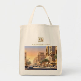 Bolsa Tote Distrito Al-Olaya, Hora Dorada, Riad