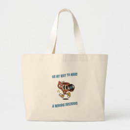 Bolsa Tote Divertida Diaria – Lona con Estética Re