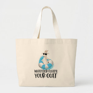 Bolsa Tote Divertida 'Lo Que Sea Que Haga Flotar A