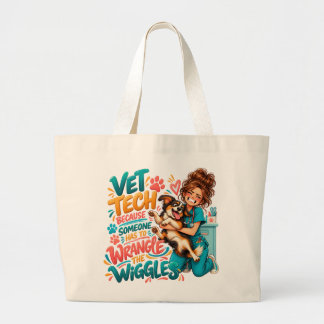 Bolsa Tote Divertida para Técnicos Veterinarios Do