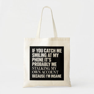 Bolsa Tote Divertida Siguiendo Mi Propia Cuenta
