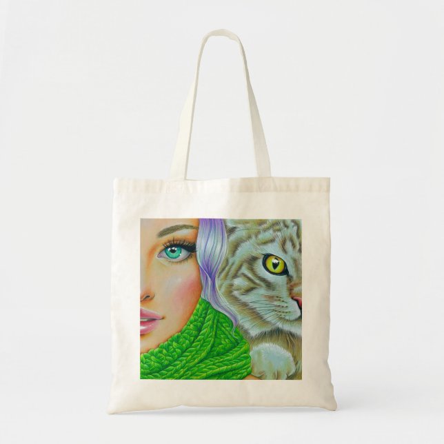 Bolsa tote "Doble Problema" (Frente)