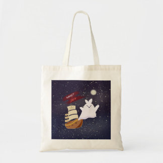Bolsa Tote Espeluznante de Halloween del Barco Fan