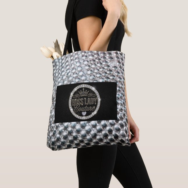 Bolsa tote estampada Boss Lady Couture (Detalle)
