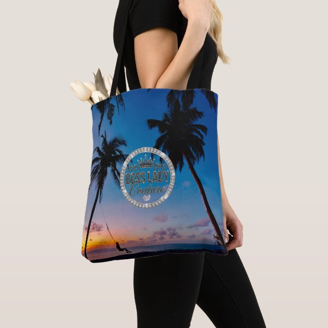 Bolsa tote estampada Boss Lady Couture (Detalle)
