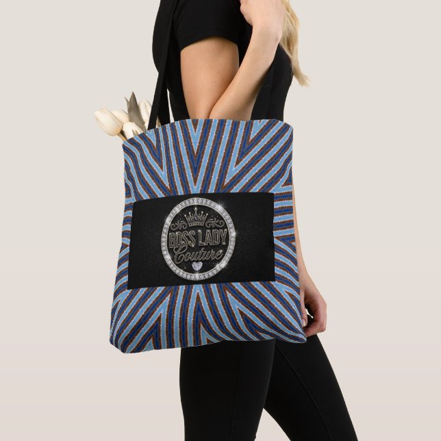 Bolsa tote estampada Boss Lady Couture (Detalle)