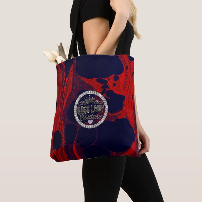 Bolsa tote estampada Boss Lady Couture (Detalle)