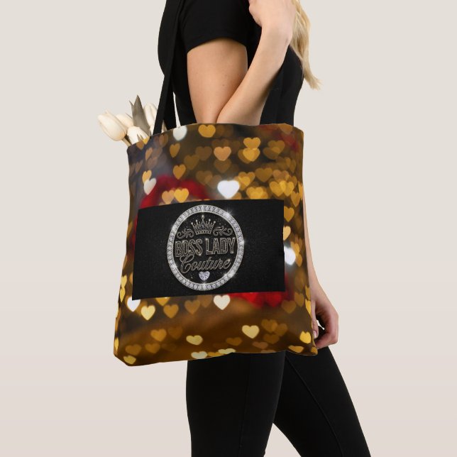 Bolsa tote estampada Boss Lady Couture (Detalle)