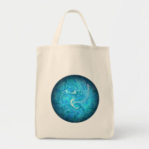 Bolsa tote estética de marea tranquila