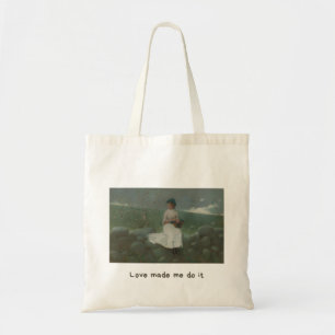 Bolsa tote estética “El amor me hizo hacerlo” - Vi
