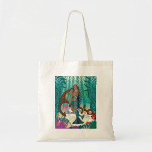 Bolsa Tote Familia de Sirenas (piel y ojos marrone