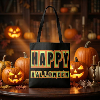 Bolsa TOTE Feliz Halloween Temporada de Terror