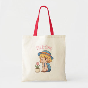 Bolsa Tote Floración En Tu Propio Tiempo Chica