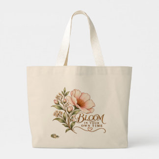 Bolsa Tote Floral Vintage "Florece a Tu Propio Rit