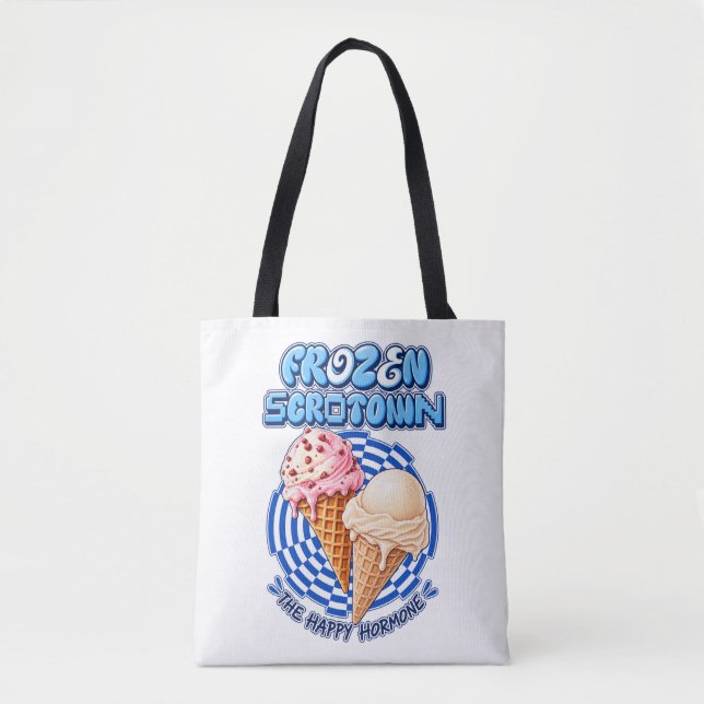 Bolsa Tote Frozen Scrotown 🍦 (Anverso)