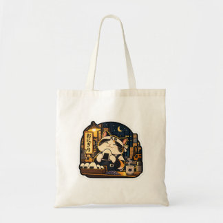 Bolsa Tote Gato del Turno Nocturno de Onigiri | Co