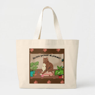 Bolsa Tote, Gato Gruñón