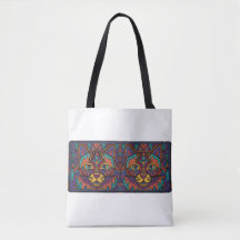 Bolsa Tote Gatos Espíritu Tribal Vibrante