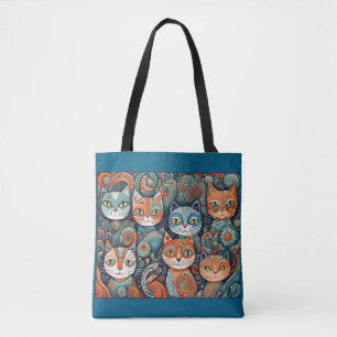 bolsa tote gatos tranquilizantes
