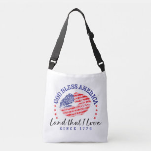 Bolsa tote God Bless America