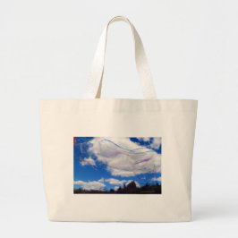 Bolsa tote grande de burbujas