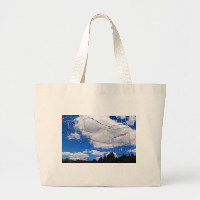 Bolsa tote grande de burbujas (Frente)