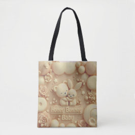 Bolsa Tote Honey Bonny Baby Cute Bear & Bunny