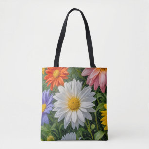 Bolsa Tote Imagen de Flor No. 3, Serie Floral