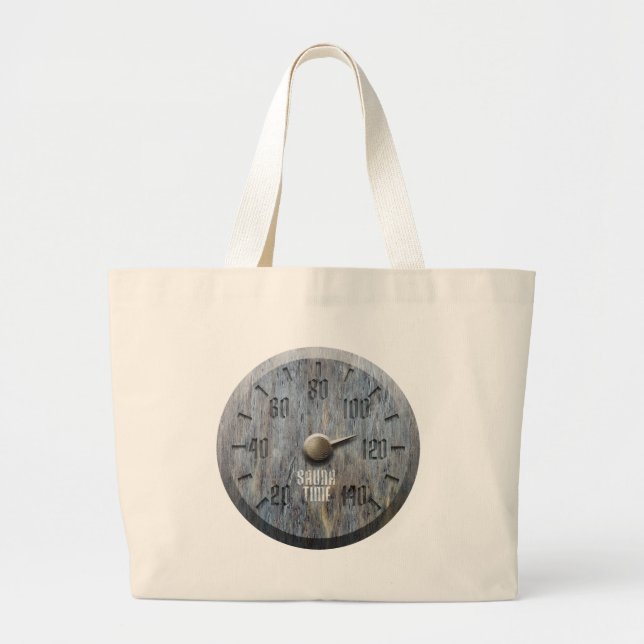 Bolsa Tote Jumbo Sauna Time (Frente)