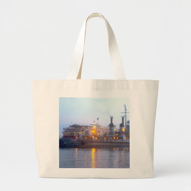 Bolsa Tote KIDD DD 661 de USS (Frente)