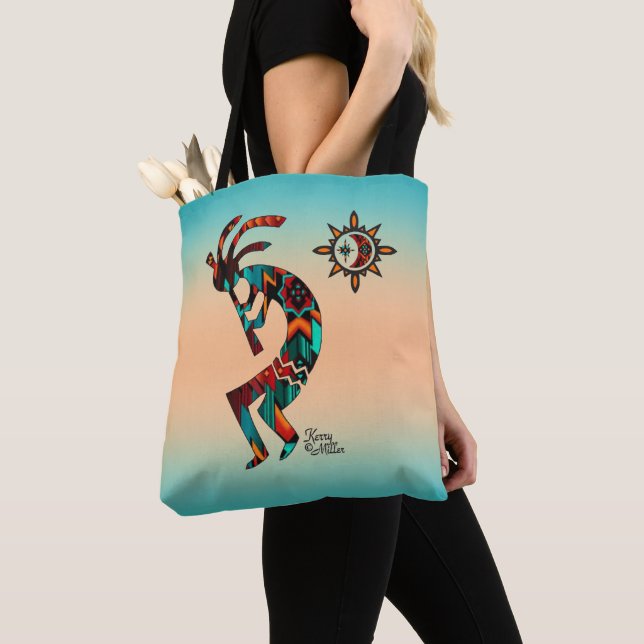 Bolsa Tote Kokopelli del Suroeste (Detalle)