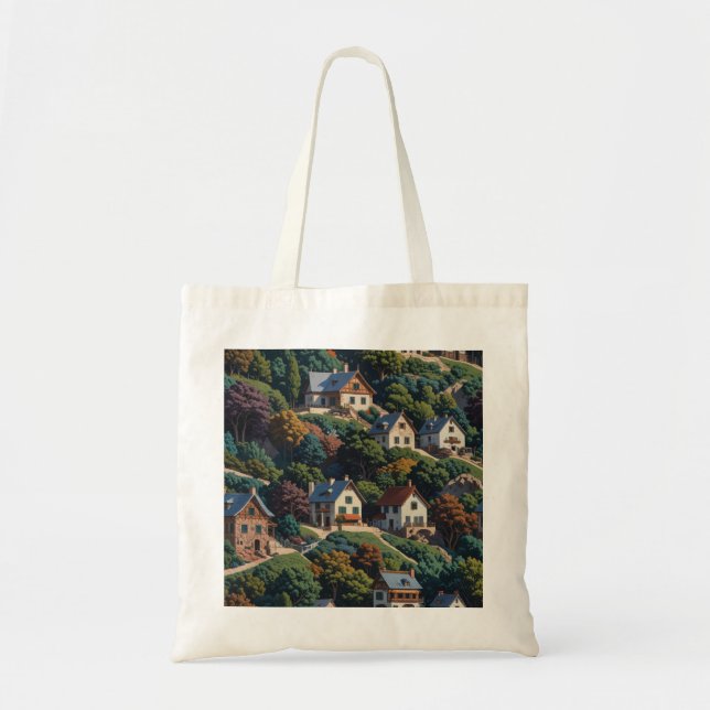 Bolsa Tote (La casa como una foto) (Frente)