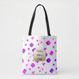 Bolsa Tote La Enseñanza Me Hace Feliz