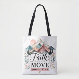 Bolsa Tote La Fe Mueve Montañas