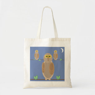 Bolsa Tote - Lechuzas bajo la luna