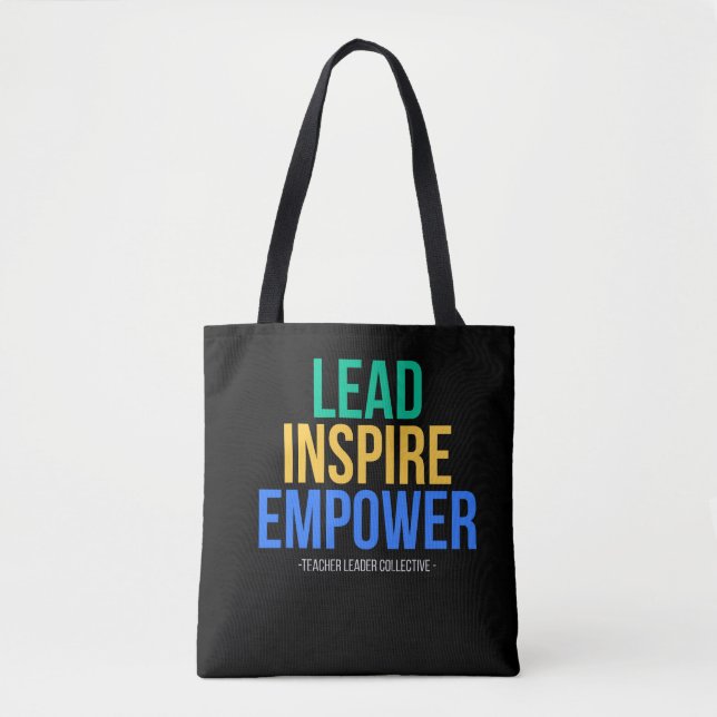 BOLSA TOTE Lidera • Inspira • Empodera  (Anverso)