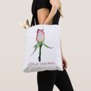 Bolsa tote Life in Rosy Hues Rosebud
