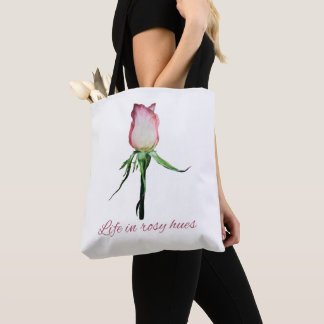 Bolsa tote Life in Rosy Hues Rosebud