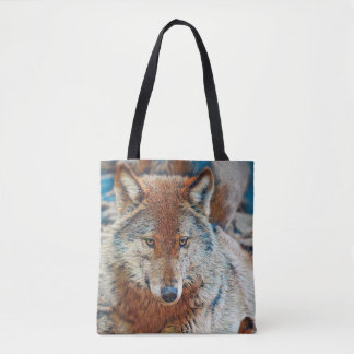 Bolsa Tote lobo