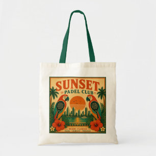 Bolsa Tote Lorito del Club de Padel Puesta de Sol