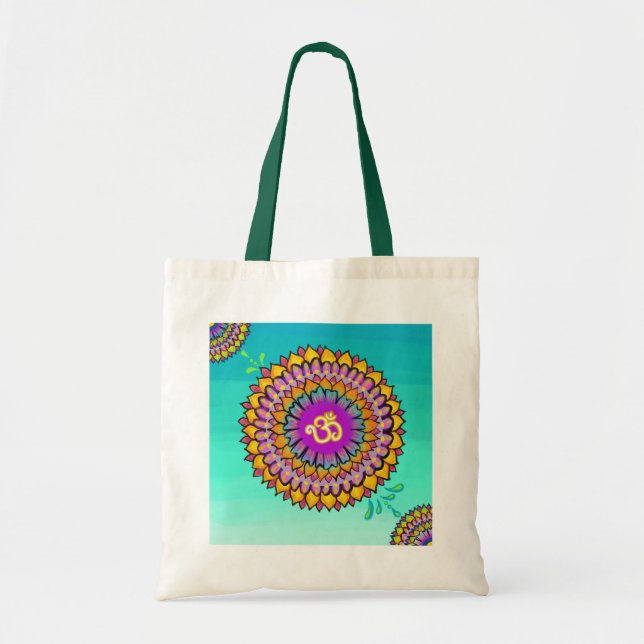 Bolsa tote Mandala Aum (Frente)