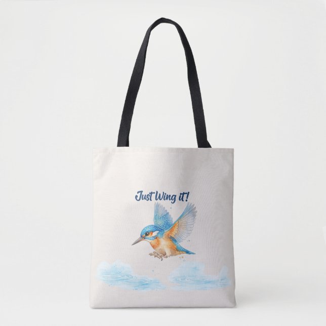 Bolsa Tote Martín Pescador (Anverso)