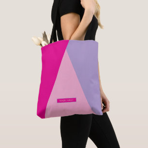 Bolsa tote moderna minimalista Colorida Rush trend