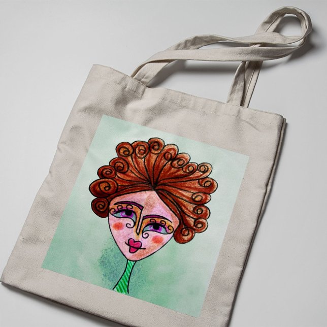 Bolsa Tote (Mujer caprichosa - 01) (Subido por el creador)